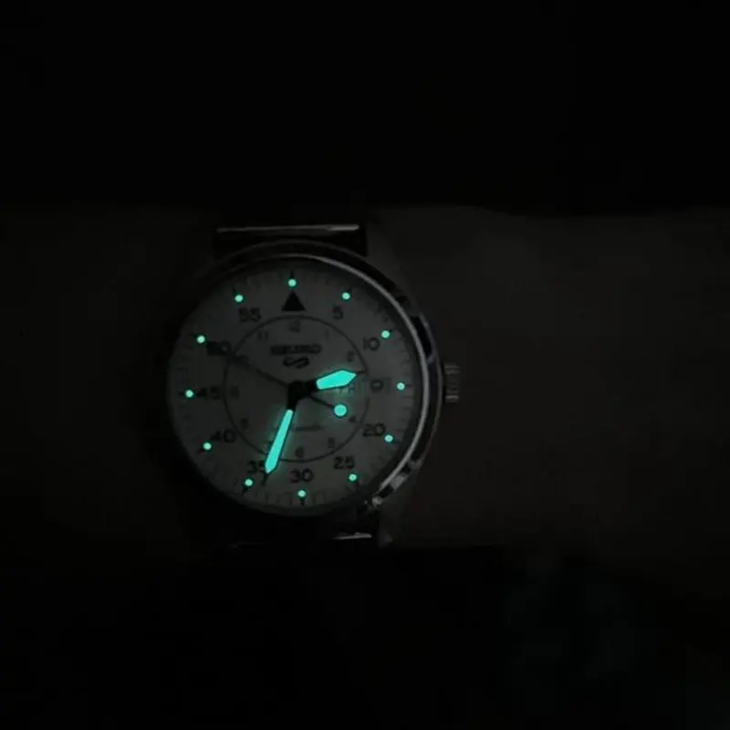 Seiko 5 Sports GMT Automatic 'Champagne Flieger' Men's Watch- SRPJ87K1